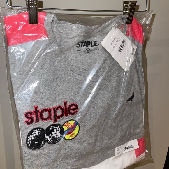 Staple Men’s Gray Graphic T-Shirt - XL - Picture 2 of 5